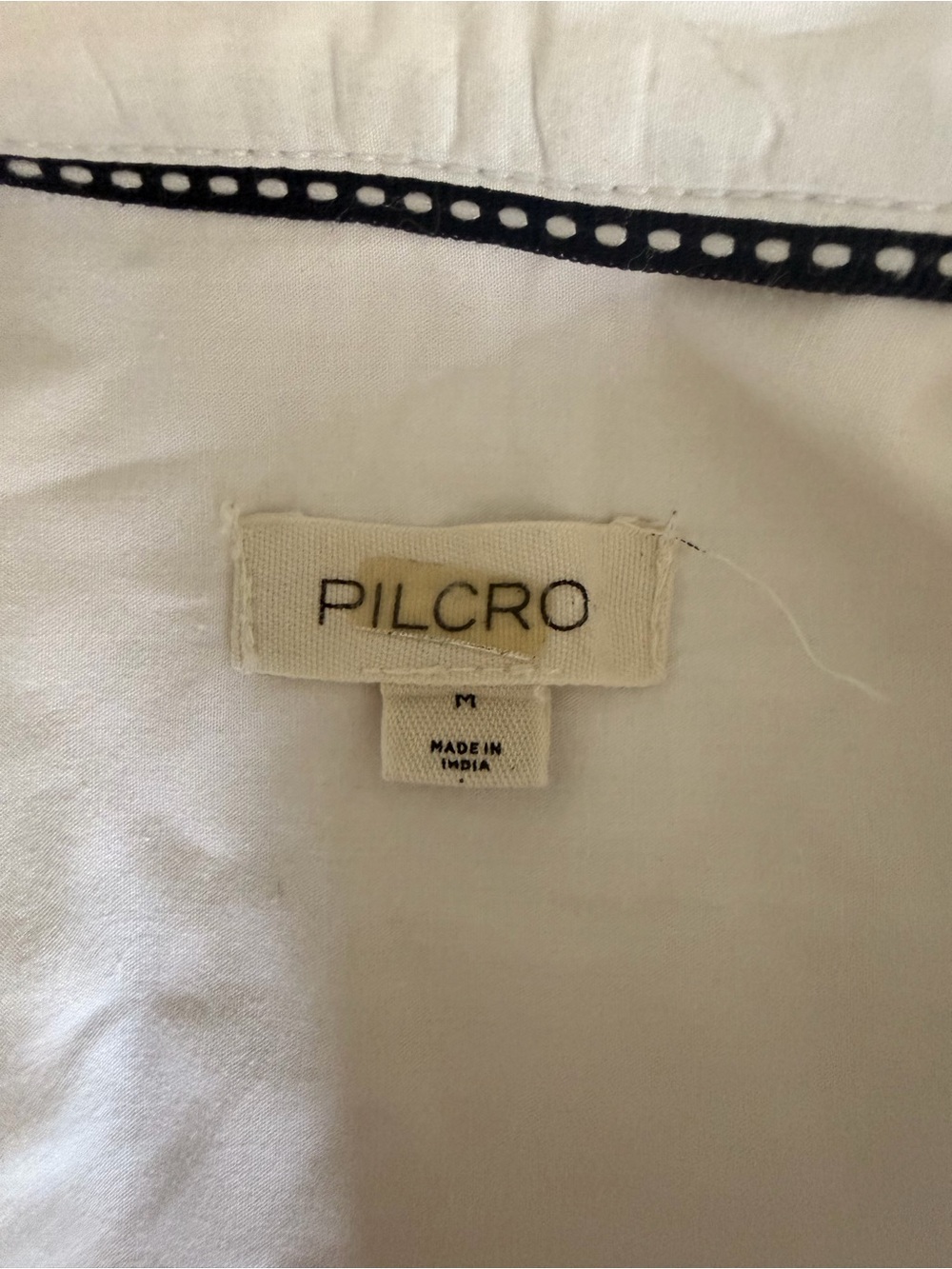 Pilcro Classic White Button-Down Shirt - Picture 5 of 5